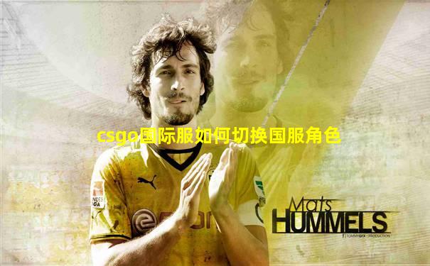 csgo国际服如何切换国服角色