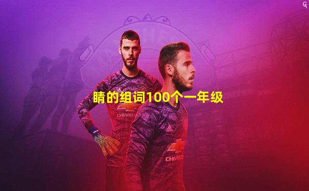 睛的组词100个一年级