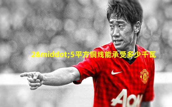 2·5平方铜线能承受多少千瓦