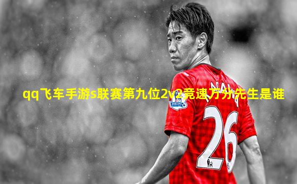 qq飞车手游s联赛第九位2v2竞速万分先生是谁