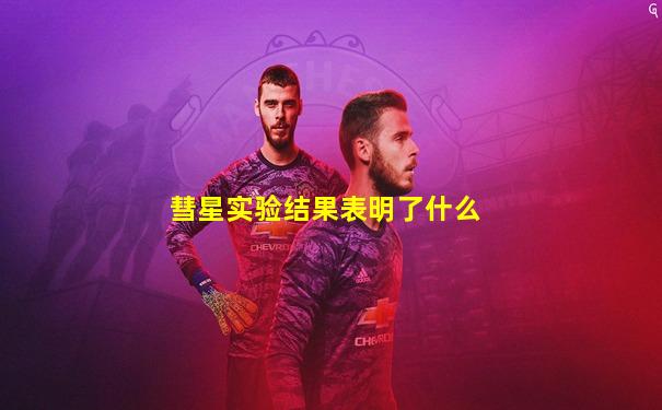 彗星实验结果表明了什么